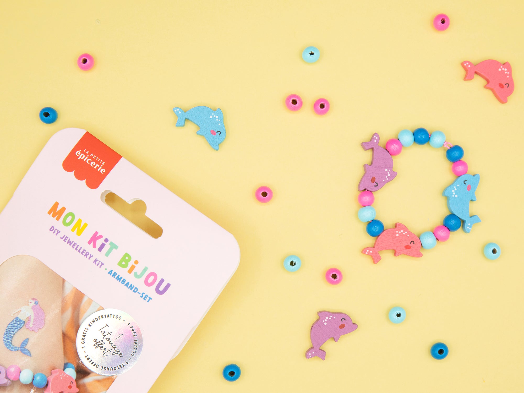 Achat Mon kit bijou enfant - Bracelet dauphins