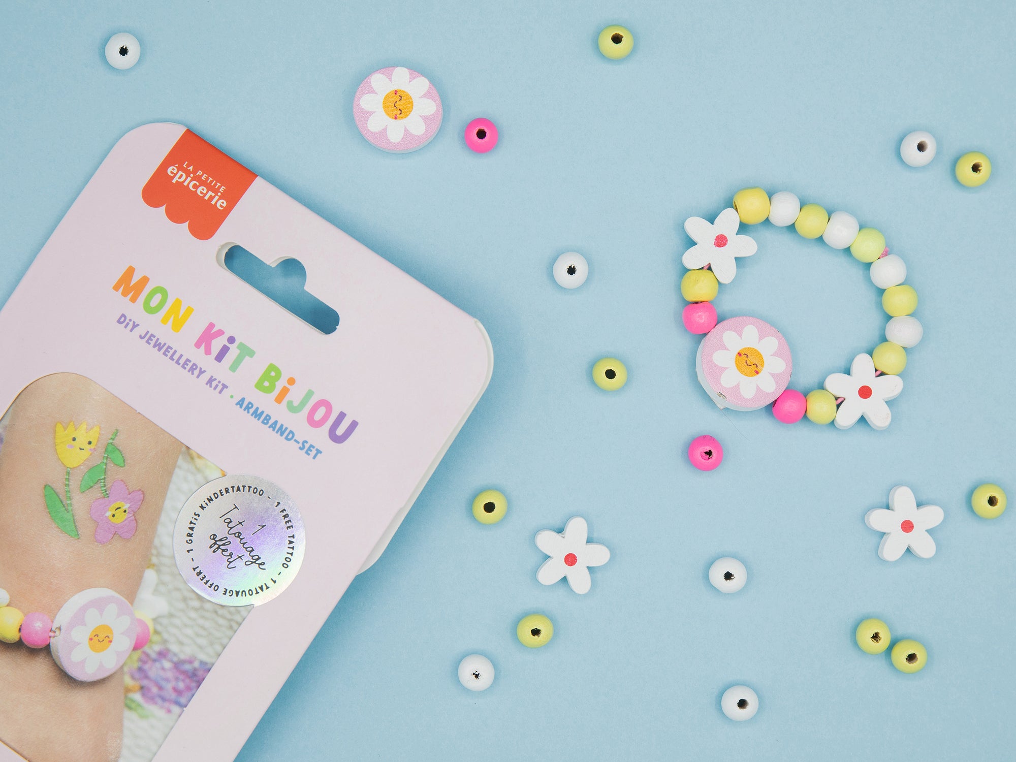 Achat Mon kit bijou enfant - Bracelet fleurs