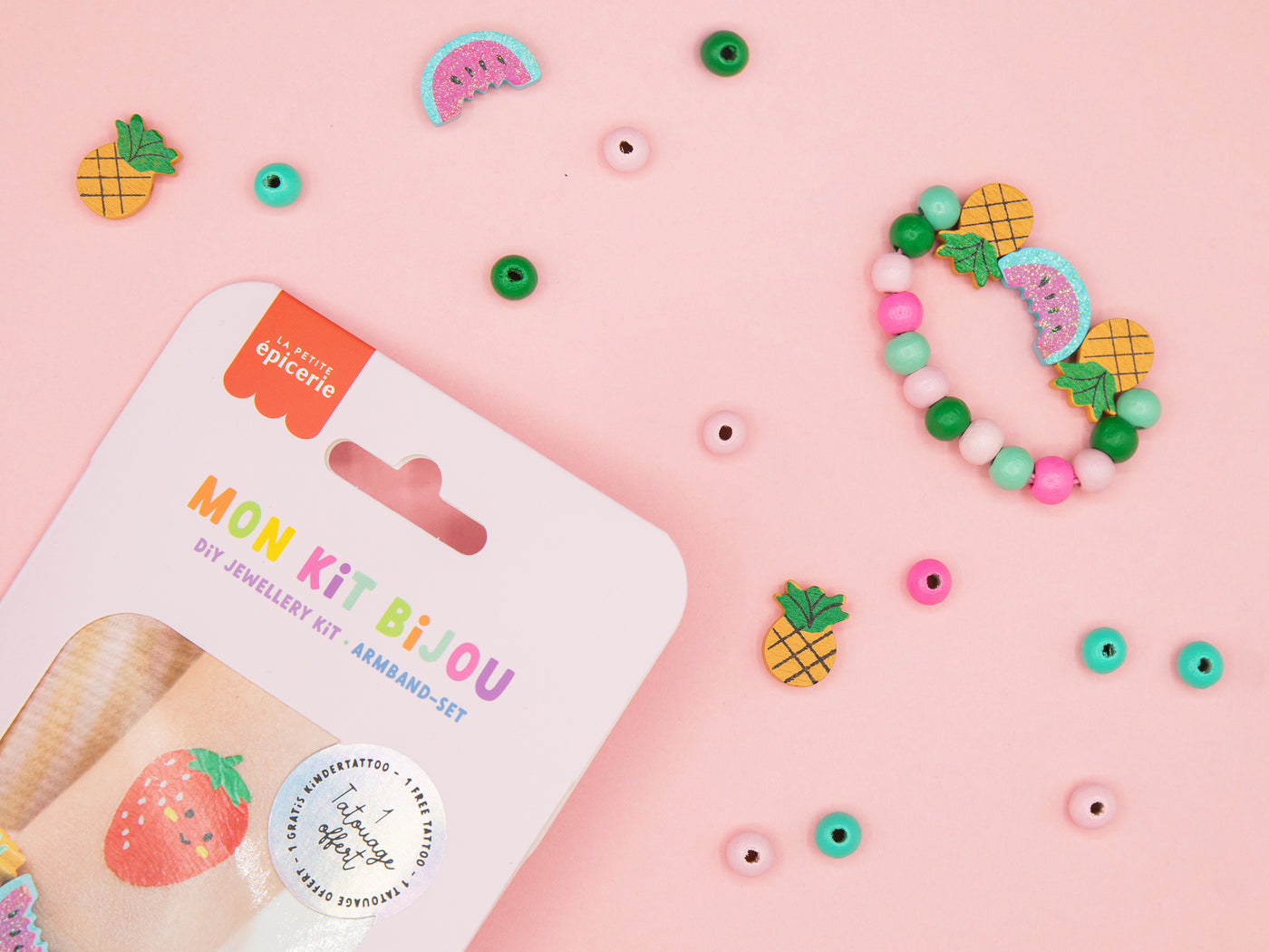 achat Mon kit bijou enfant - Bracelet fruits