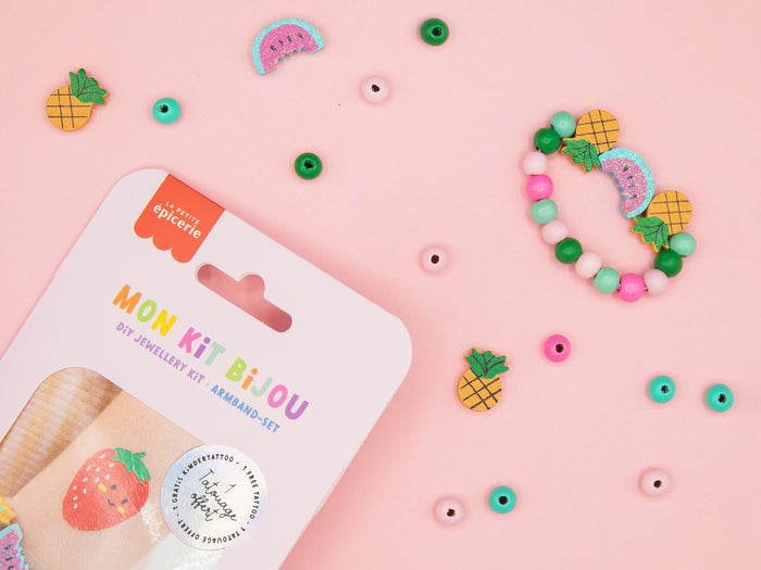 Achat Mon kit bijou enfant - Bracelet fruits