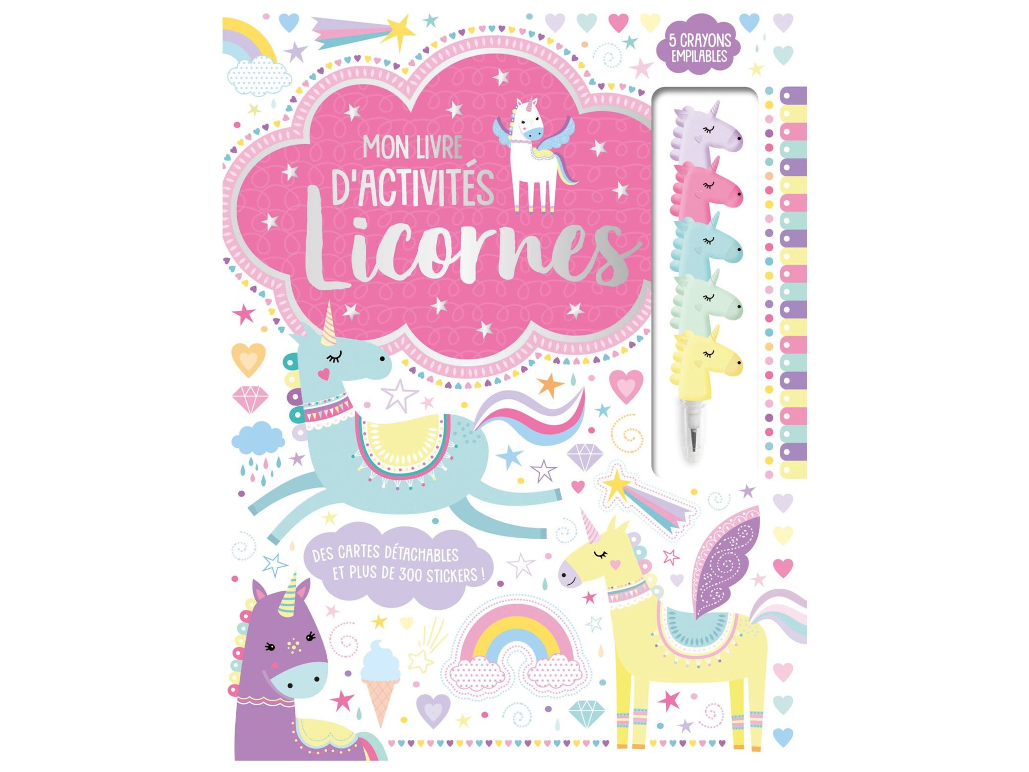 Achat Mon livre d'activités licornes - 1,2,3 Soleil