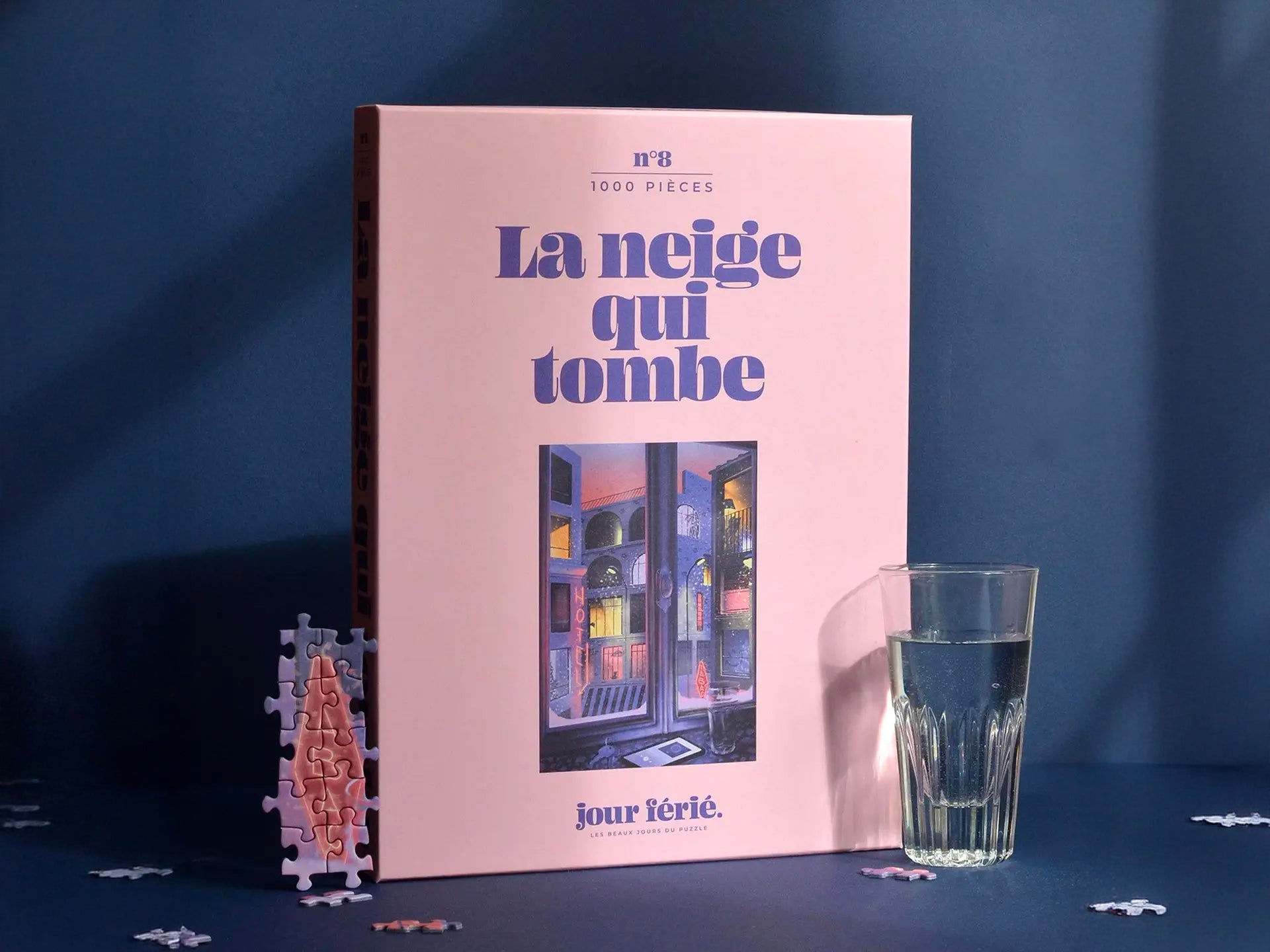 Achat Puzzle La neige qui tombe - 1000 pièces - Jour Férié