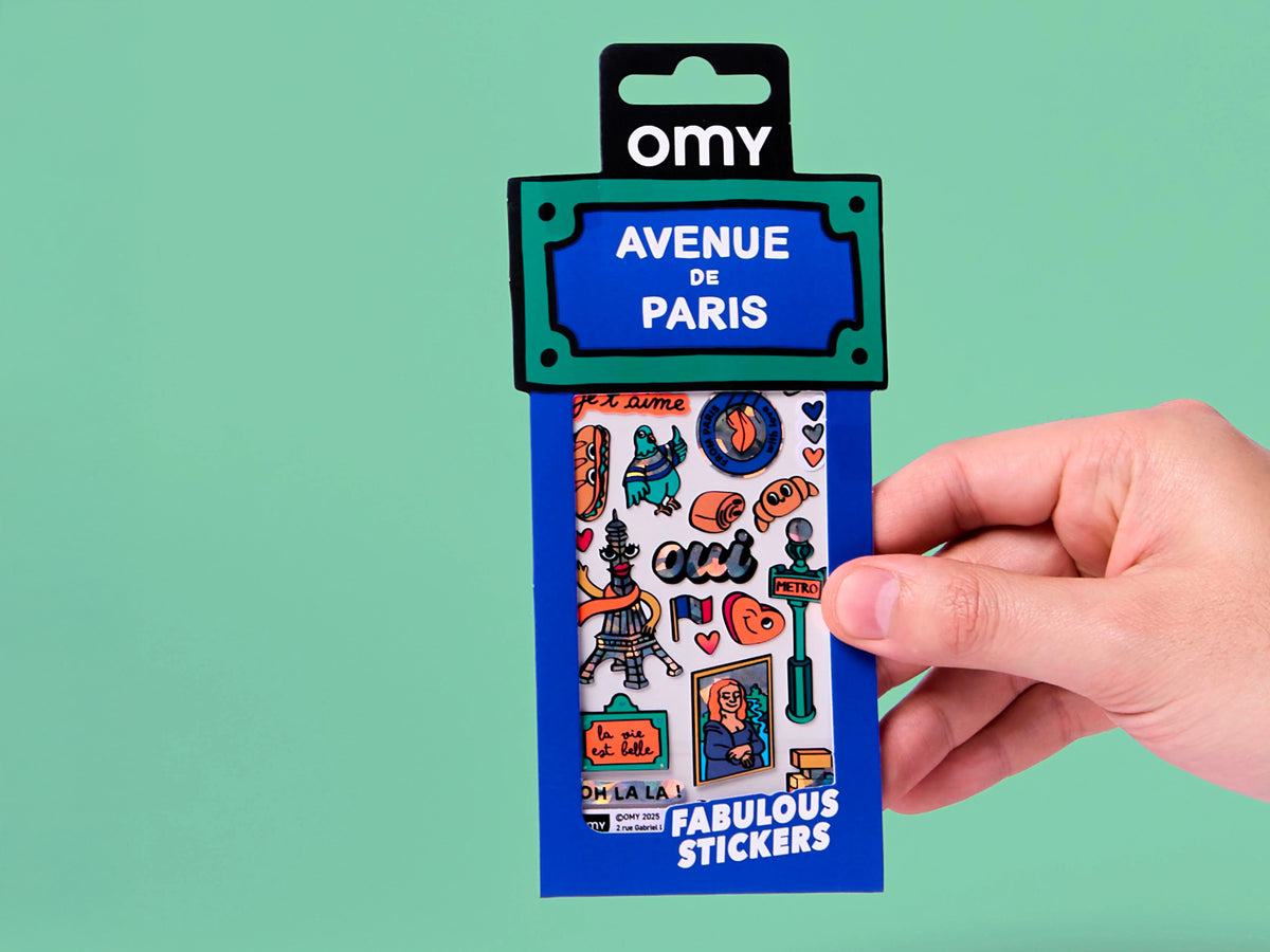 achat Fabulous Stickers Iconic - Avenue de Paris - OMY