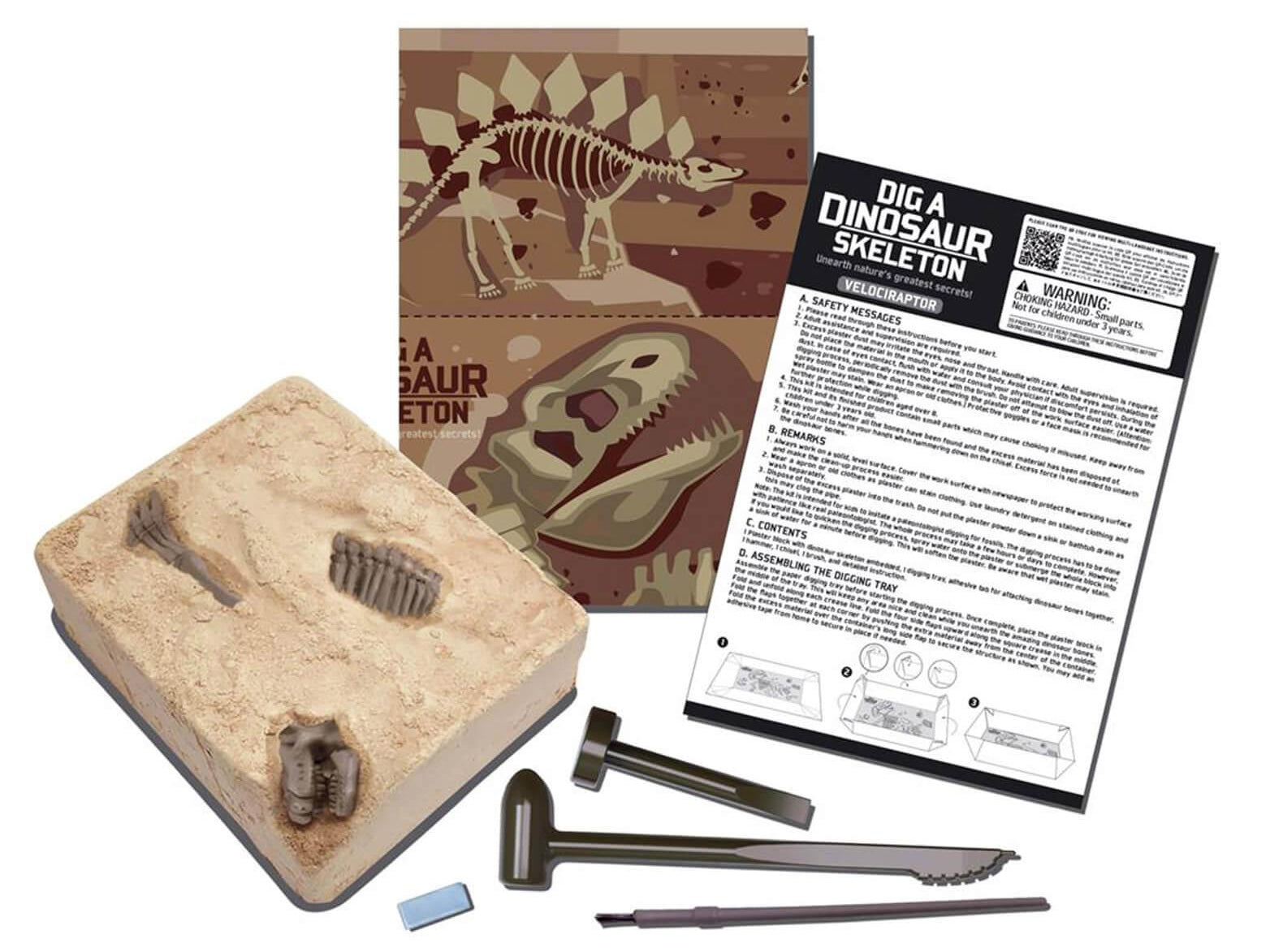 achat Kit DAM - Deterre ton dinosaure - Vélociraptor