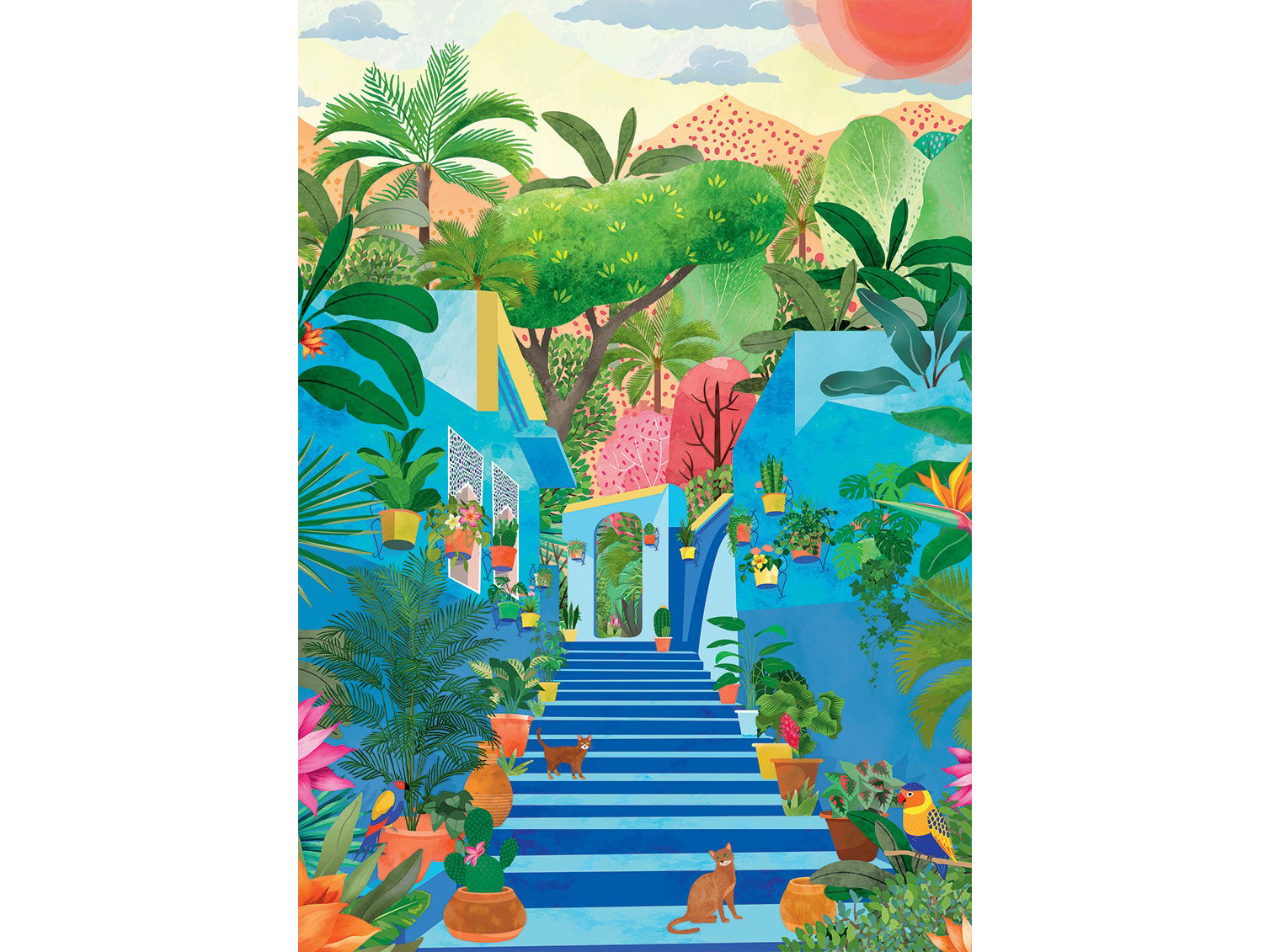 Puzzle Paradis Bleu - 1000 pcs