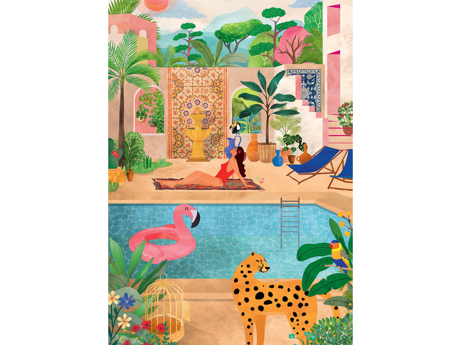 Puzzle Paradis d'Eté - 500 pcs