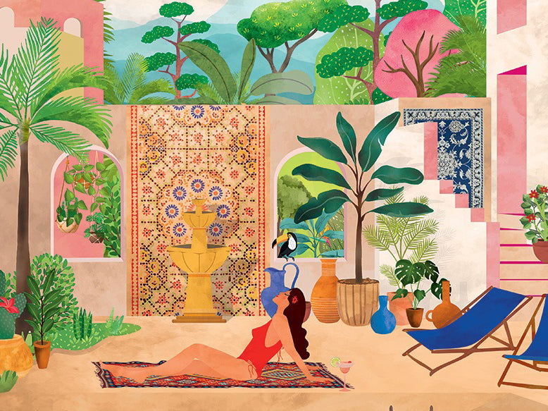 achat Puzzle Paradis d’Été 500 pièces – Pieces & Peace