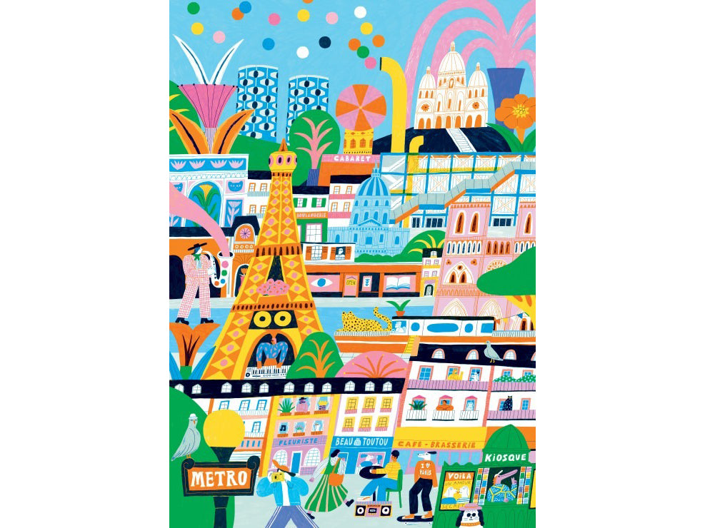 Puzzle Paris Est Magique - 1000 pcs