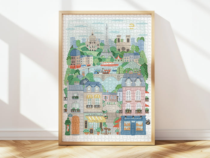 Achat Puzzle Paris par Hoglet&Co - 1000 pièces