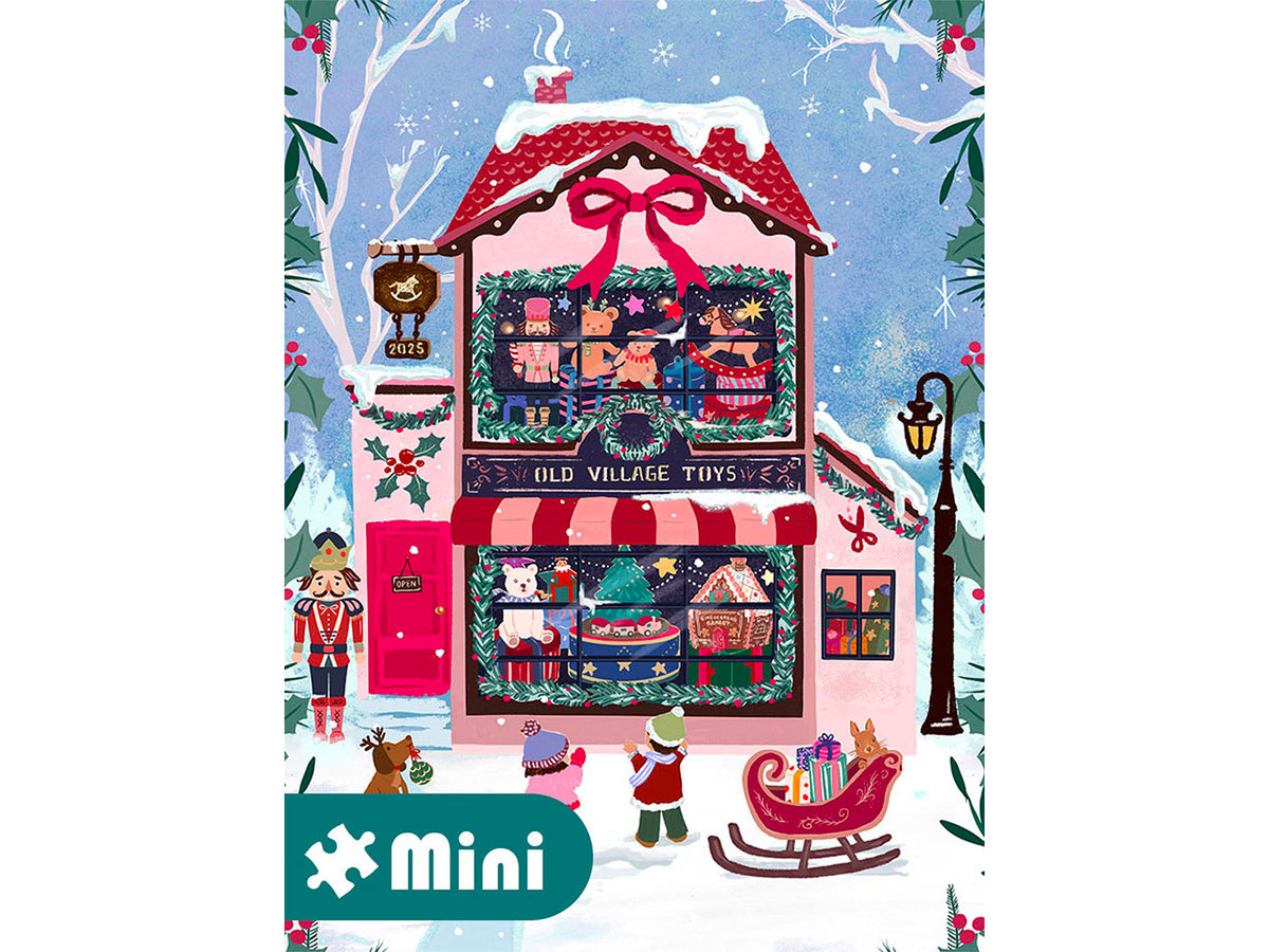 achat Mini Puzzle - Old Village Toy Shop - Pieces&Peace