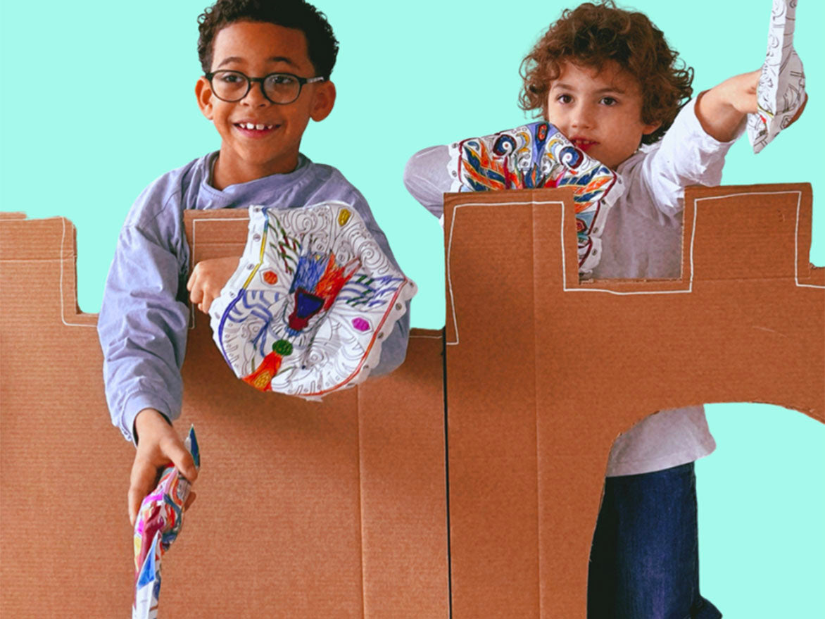 Achat Coloriages gonflables - Epée avec led et bouclier - Ara Créative