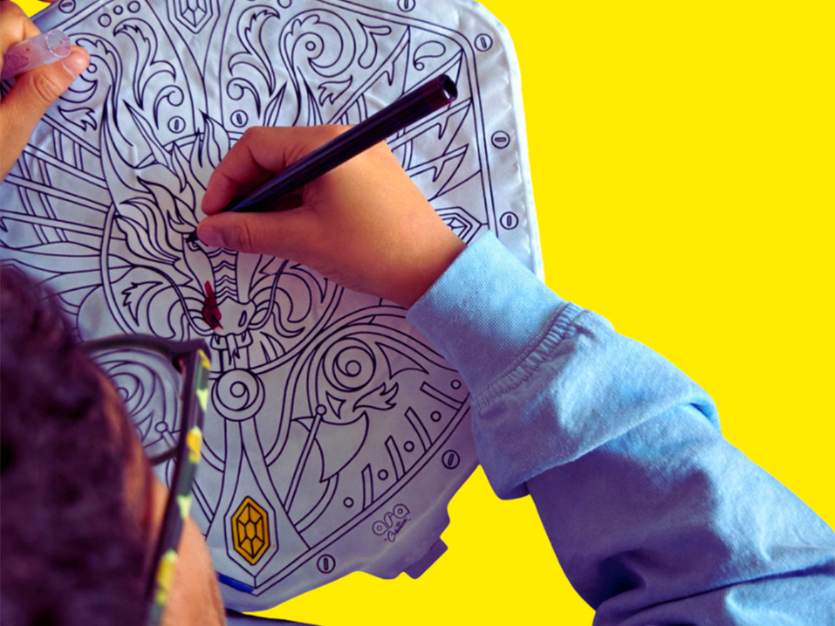 achat Coloriages gonflables - Epée avec led et bouclier - Ara Créative