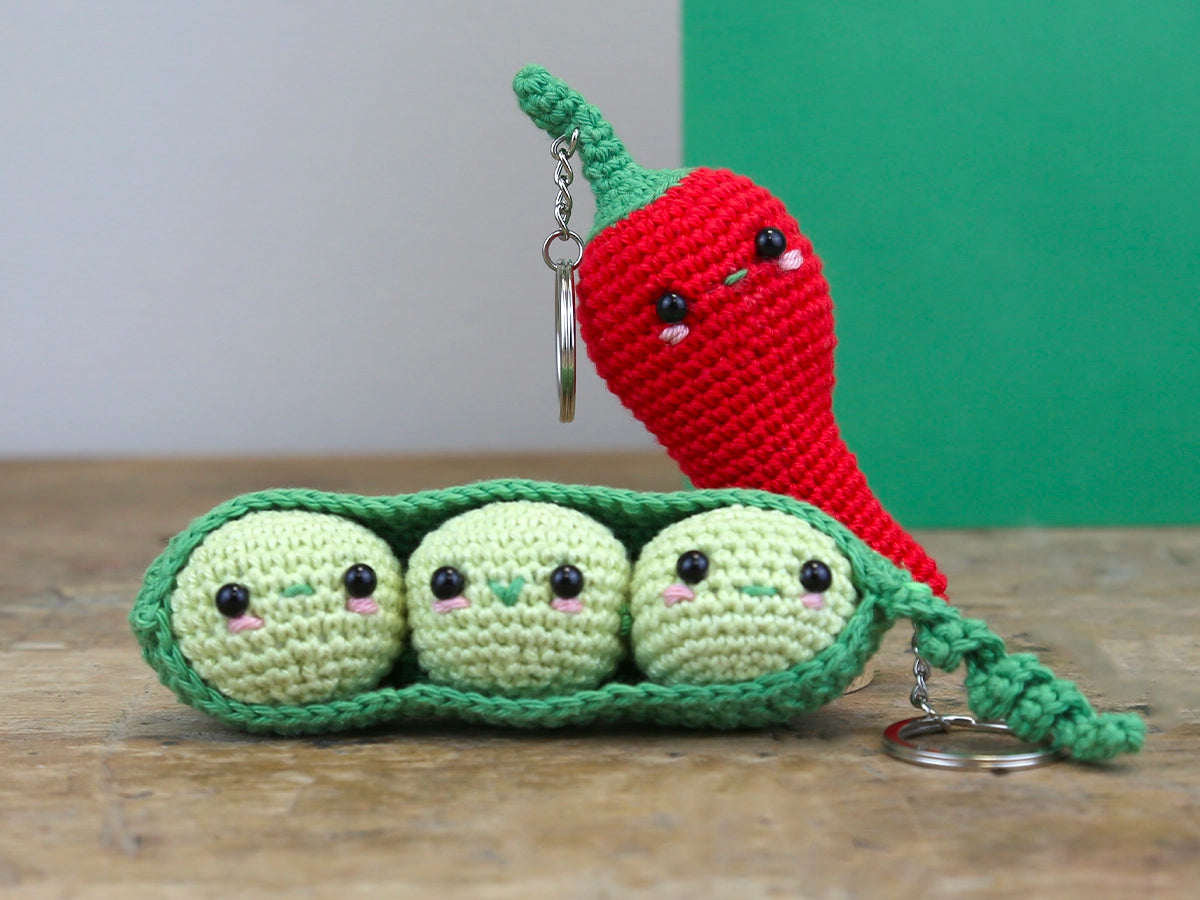 achat Kit de Crochet DIY porte-clé Piment - Hardicraft