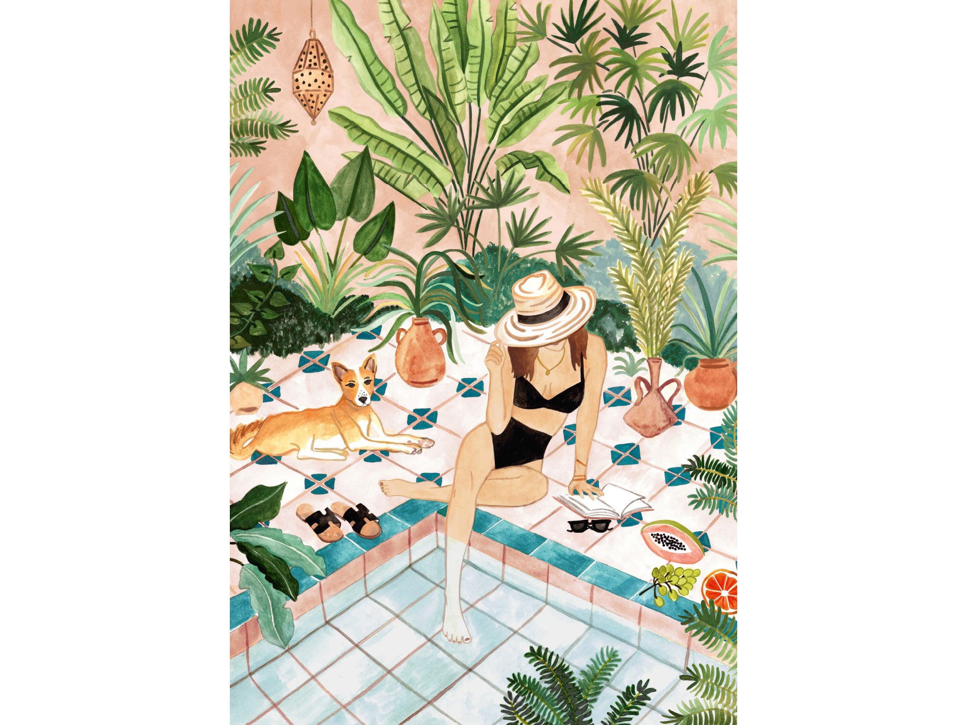 Puzzle Piscine Marocaine - 1000 pcs