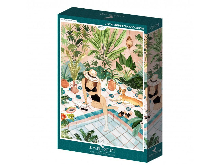 Puzzle Piscine Marocaine - 1000 pcs