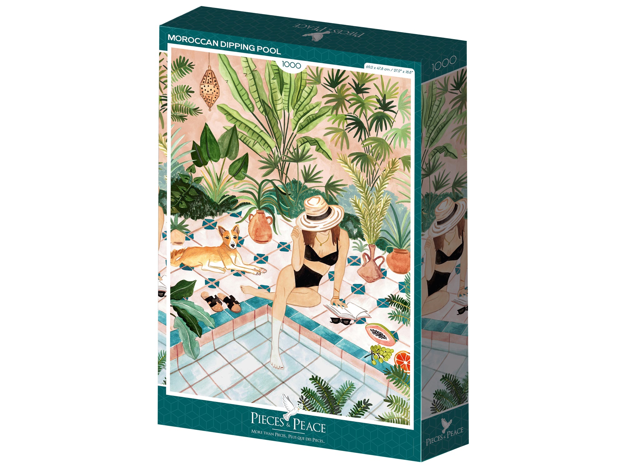 Achat Puzzle Piscine Marocaine - 1000 pcs