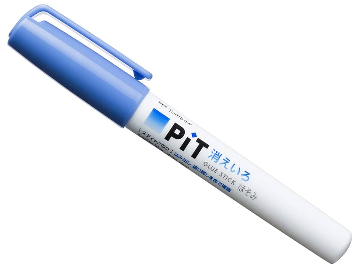 achat Colle bâton Tombow PIT bleue qui devient transparente