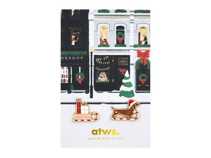 Achat Pin's Santa is a Dog - ATWS
