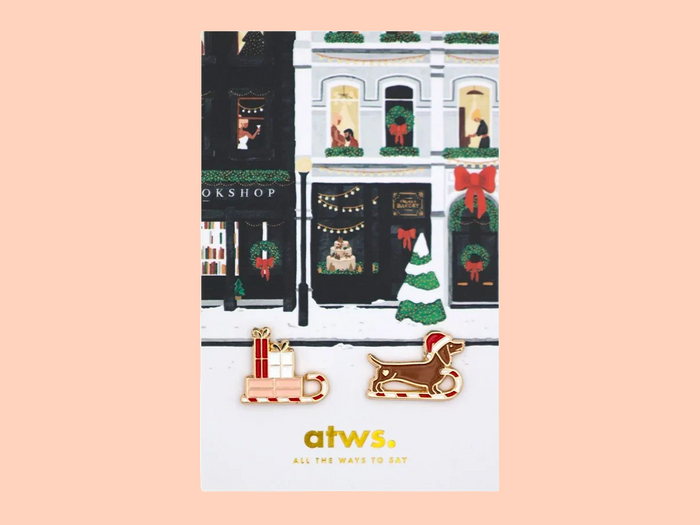 Achat Pin's Santa is a Dog - ATWS