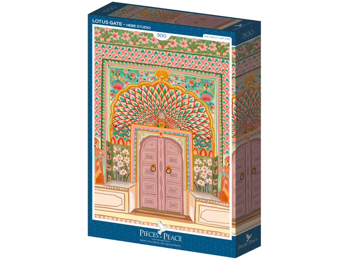 Achat Puzzle Porte du Lotus 500 pièces – Pieces & Peace