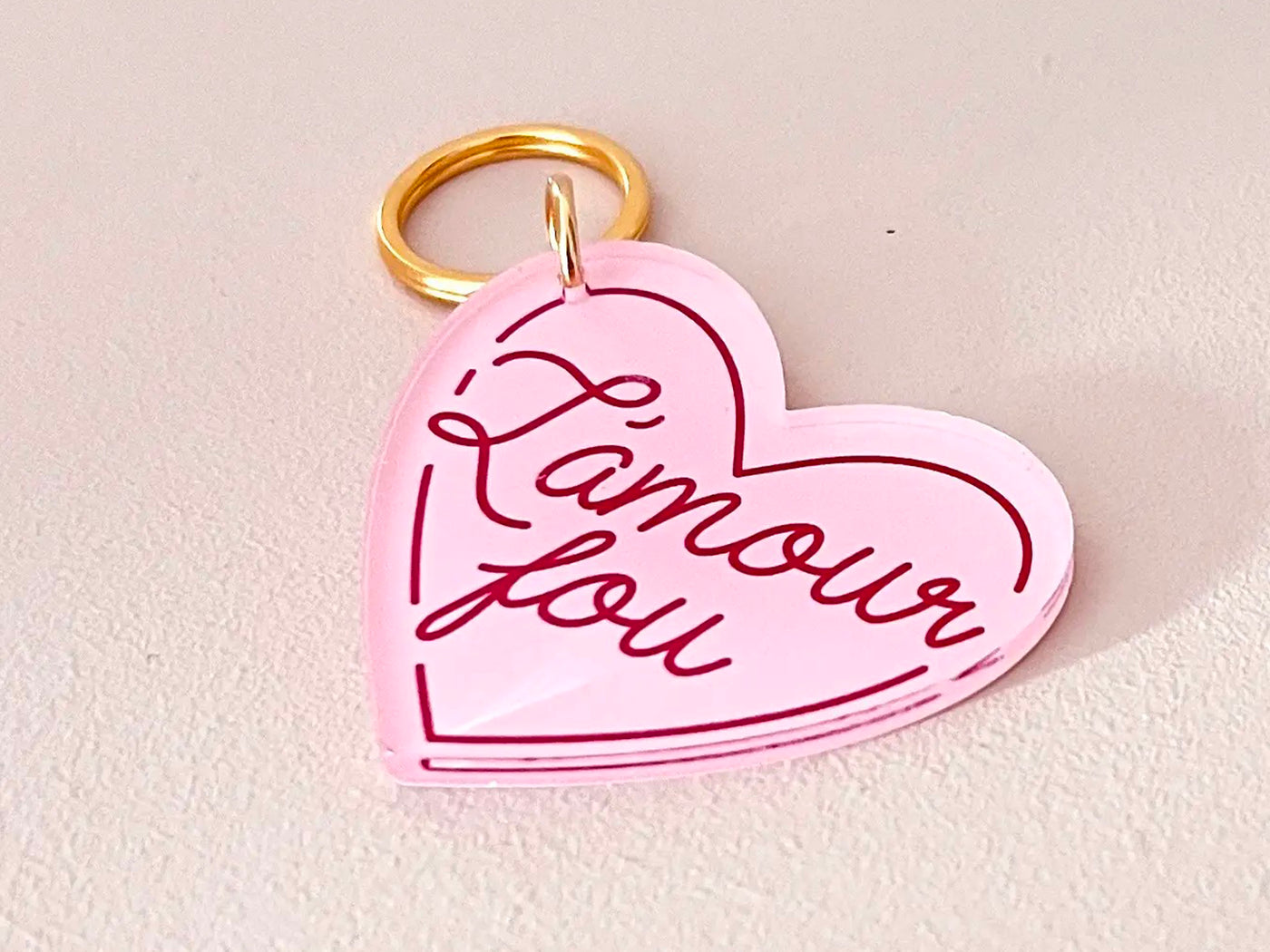 achat Porte-clé coeur - L'amour fou