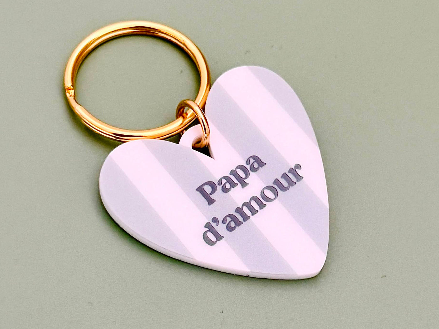achat Porte-clé coeur Lovely family - Papa d'amour