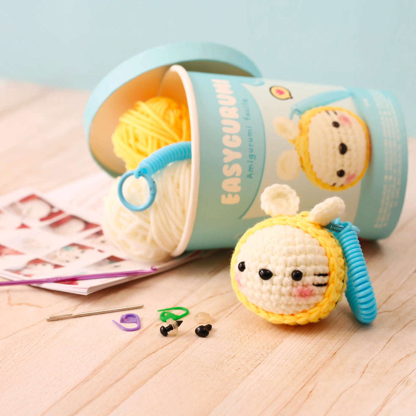 achat Kit crochet Easygurumi Abeille - Graine Créative
