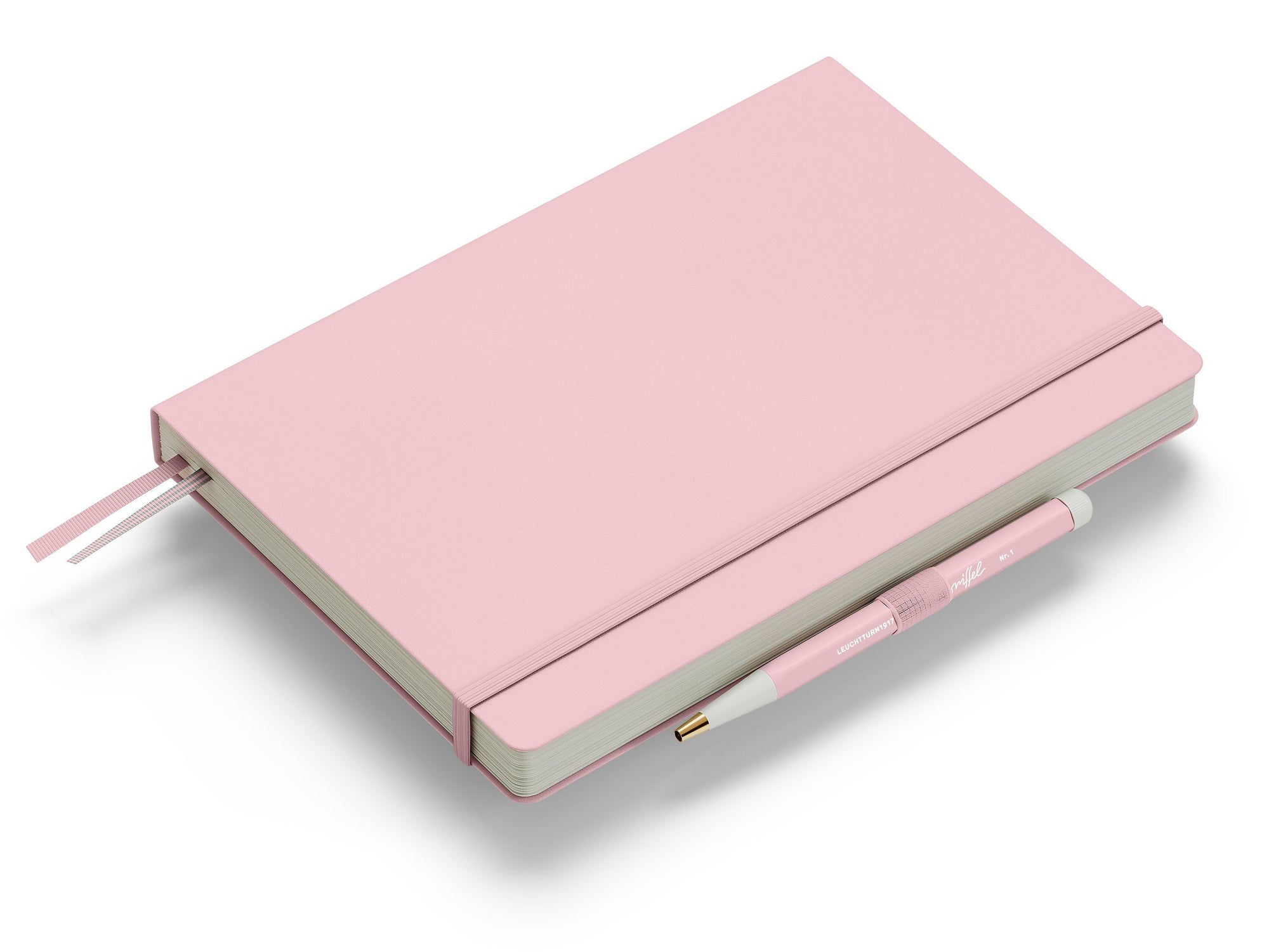 Achat Carnet de notes Leuchtturm A5 à couverture rigide - rose poudre - pages lignées