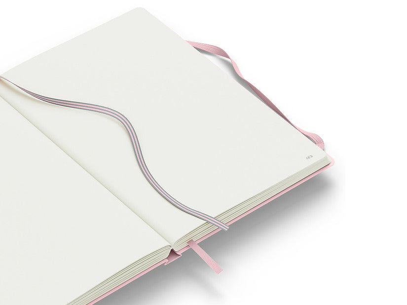 achat Carnet de notes Leuchtturm A5 à couverture rigide - rose poudre - pages blanches