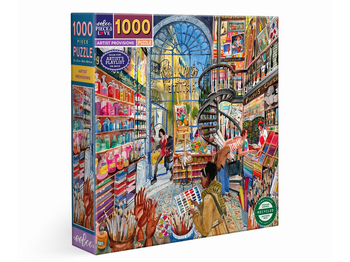 Achat Puzzle Artist Provisions 100 pièces - Eeboo