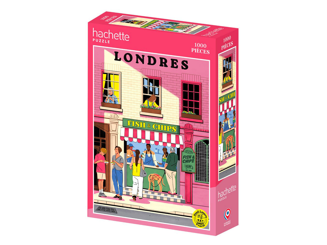 Achat Puzzle Londres - 1000 pièces - Hachette