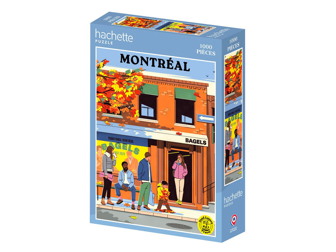 Achat Puzzle Montréal - 1000 pièces - Hachette