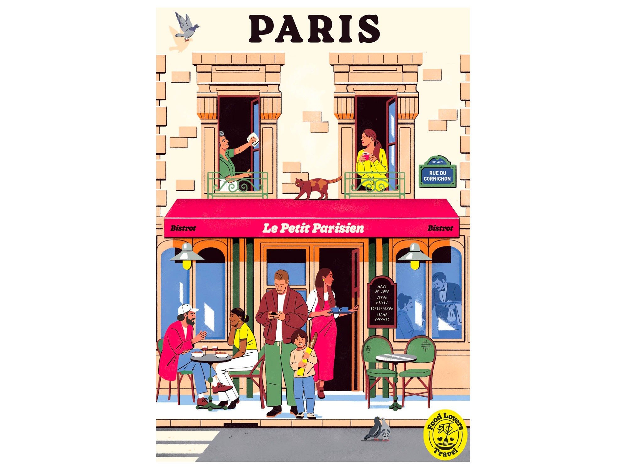Achat Puzzle Paris - 1000 pièces - Hachette