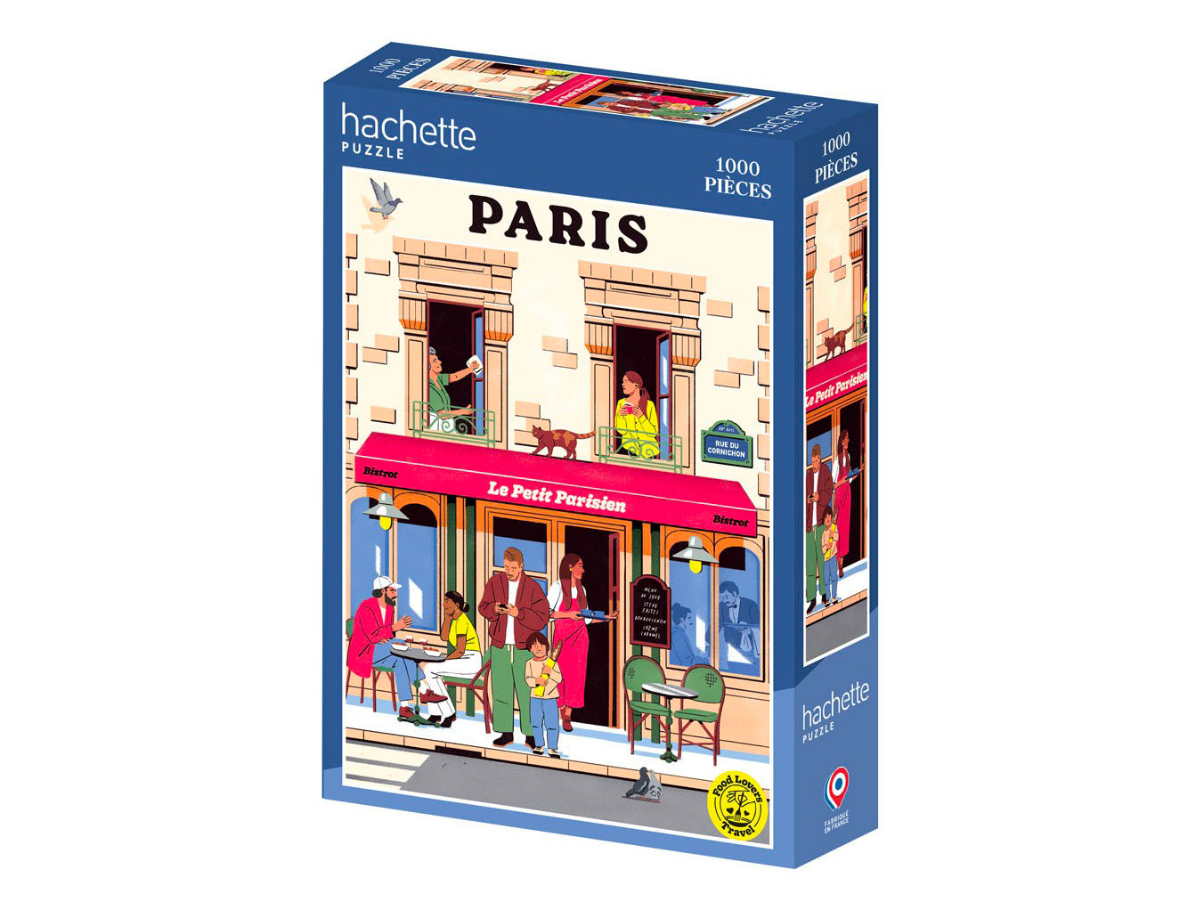 Achat Puzzle Paris - 1000 pièces - Hachette