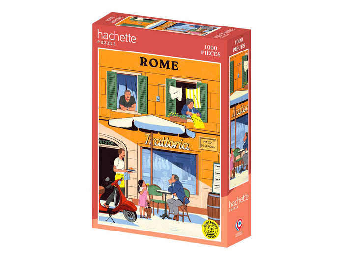 Achat Puzzle Rome - 1000 pièces - Hachette