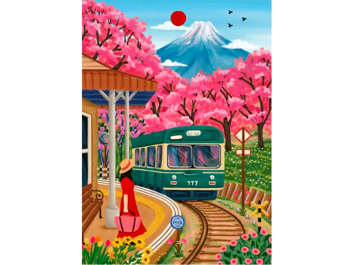 Achat Puzzle 500 pièces Fuji Blossoms- Pieces & Peace