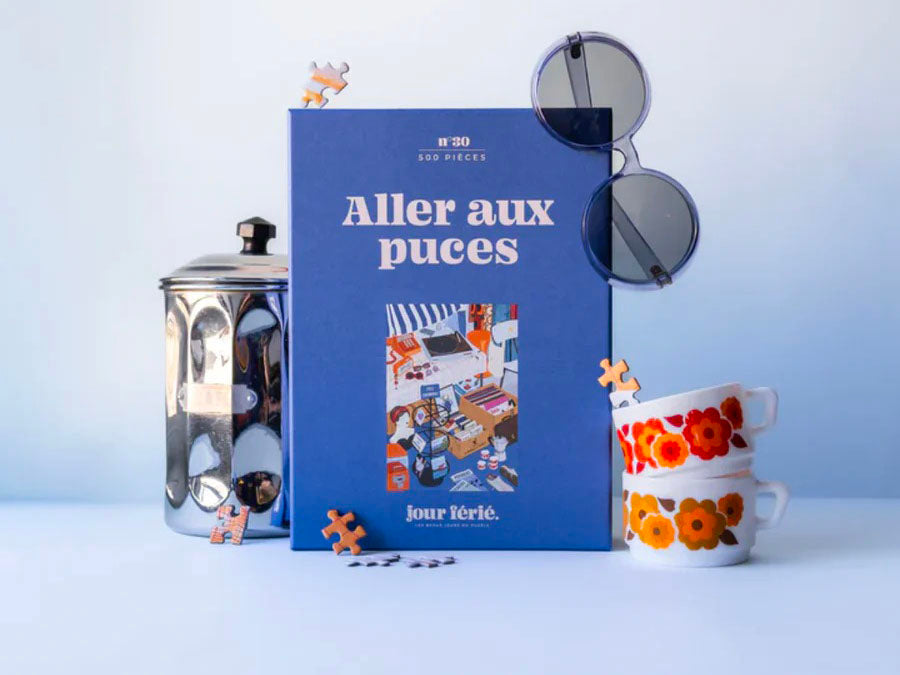 achat Puzzle Aller aux puces - 500 pièces - Jour Férié