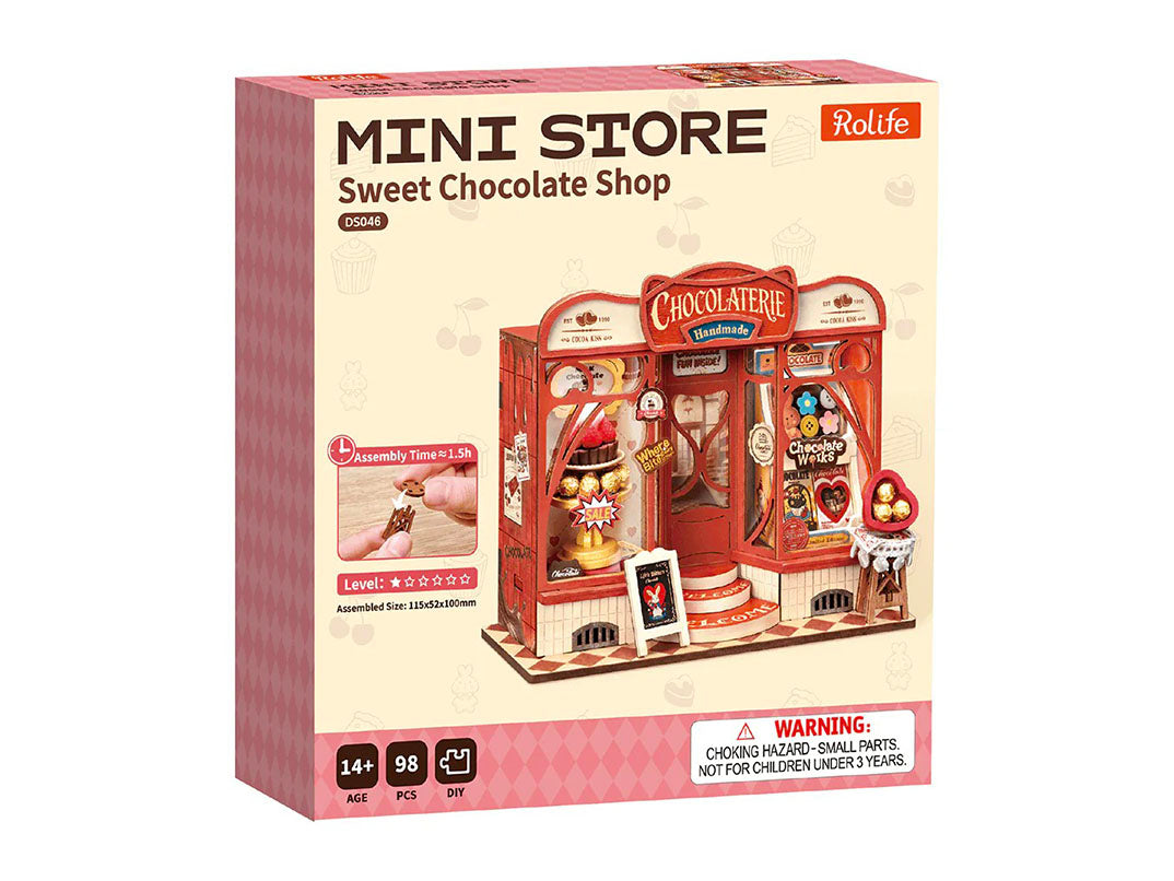 achat Maquette miniature Chocolaterie gourmande DIY - Robotime