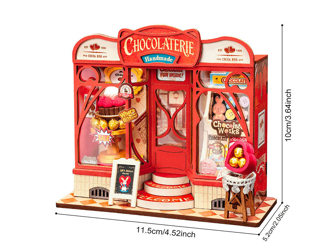 achat Maquette miniature Chocolaterie gourmande DIY - Robotime