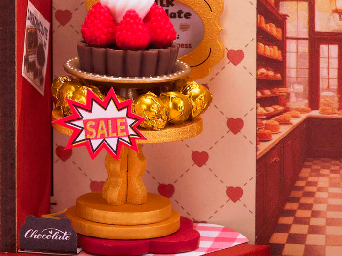 Achat Maquette miniature Chocolaterie gourmande DIY - Robotime