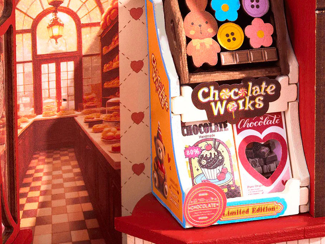 achat Maquette miniature Chocolaterie gourmande DIY - Robotime