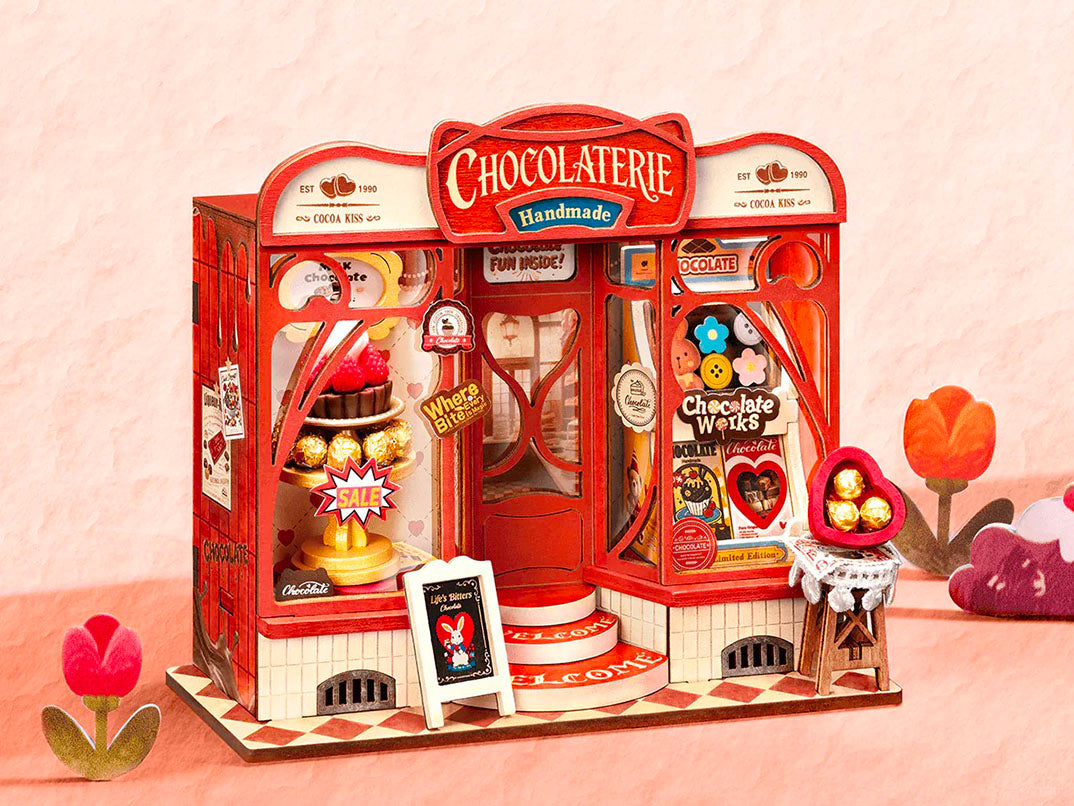 achat Maquette miniature Chocolaterie gourmande DIY - Robotime