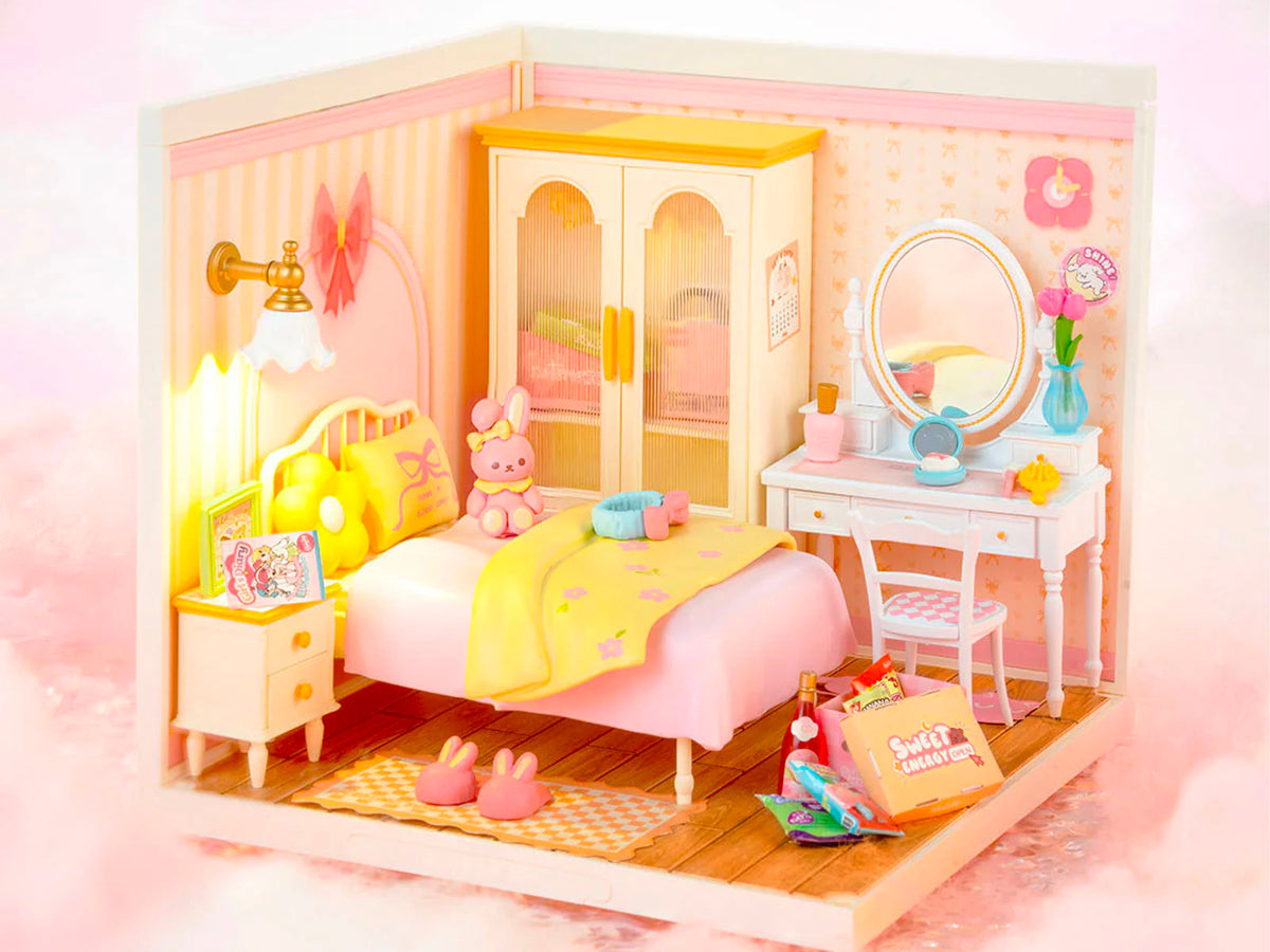 achat Maquette Adorable chambre rose - Robotime