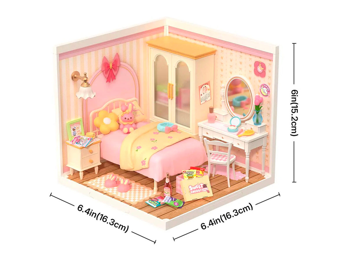 achat Maquette Adorable chambre rose - Robotime