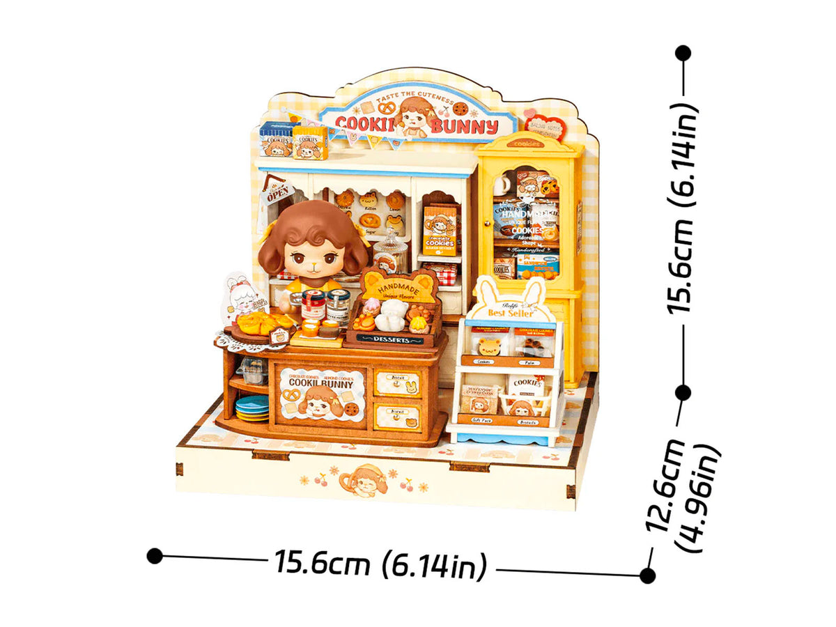 achat Maquette Boutique de Cookies Cookii Bunny’s - Robotime