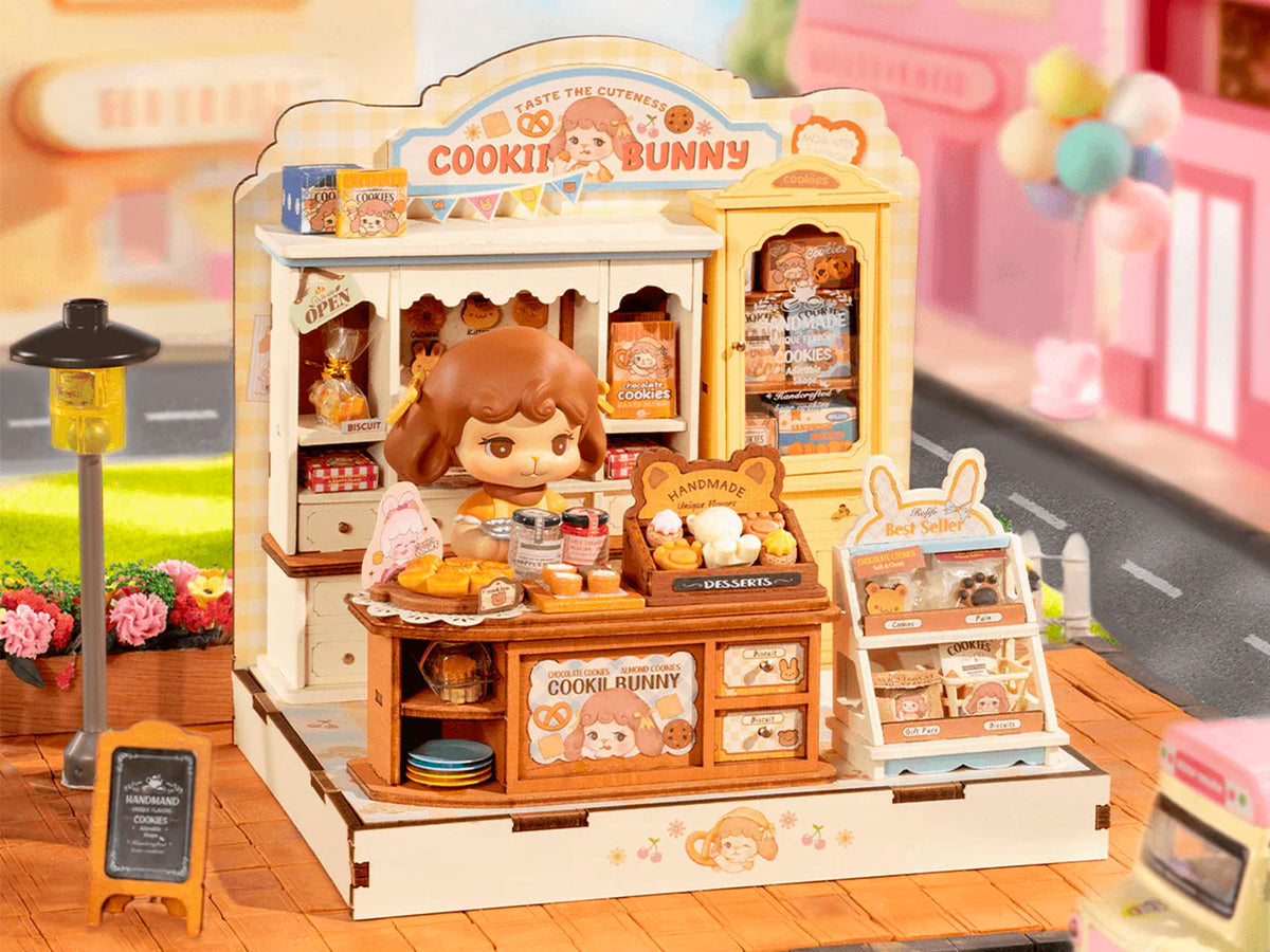 achat Maquette Boutique de Cookies Cookii Bunny’s - Robotime