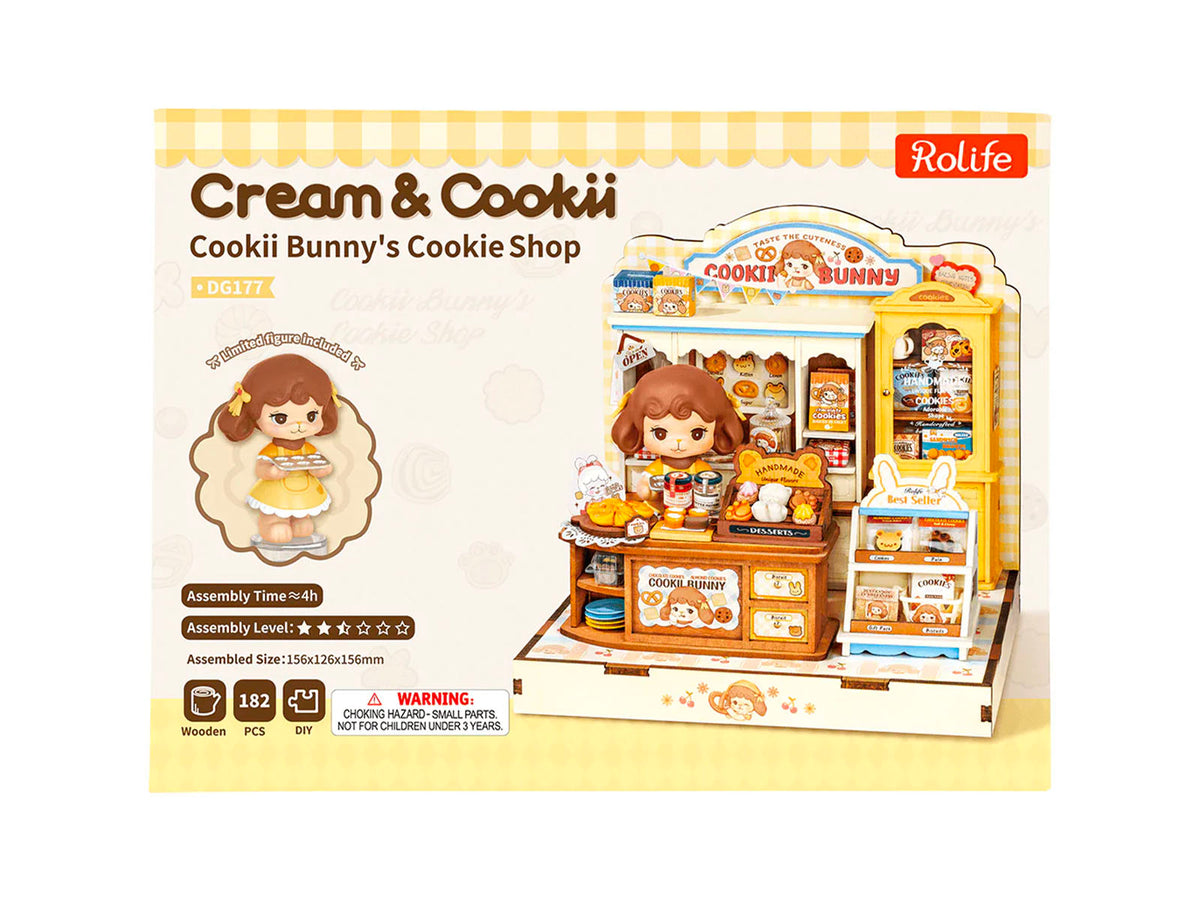 achat Maquette Boutique de Cookies Cookii Bunny’s - Robotime