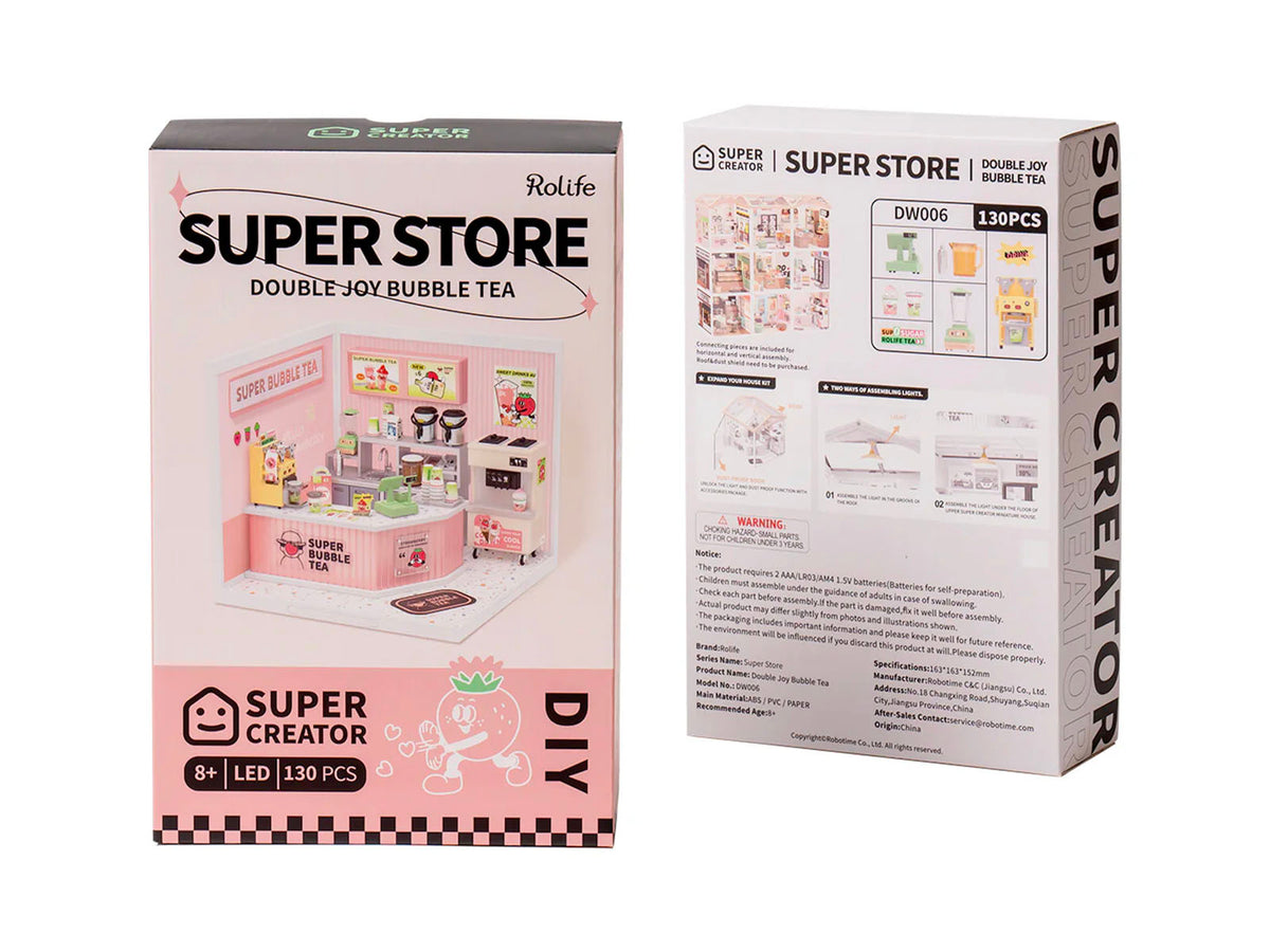 achat Maquette Adorable chambre rose - Robotime