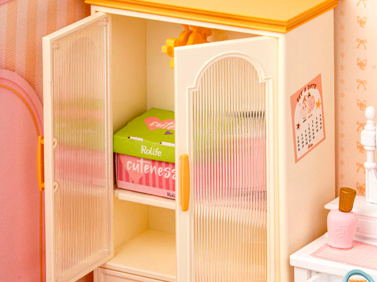 achat Maquette Adorable chambre rose - Robotime