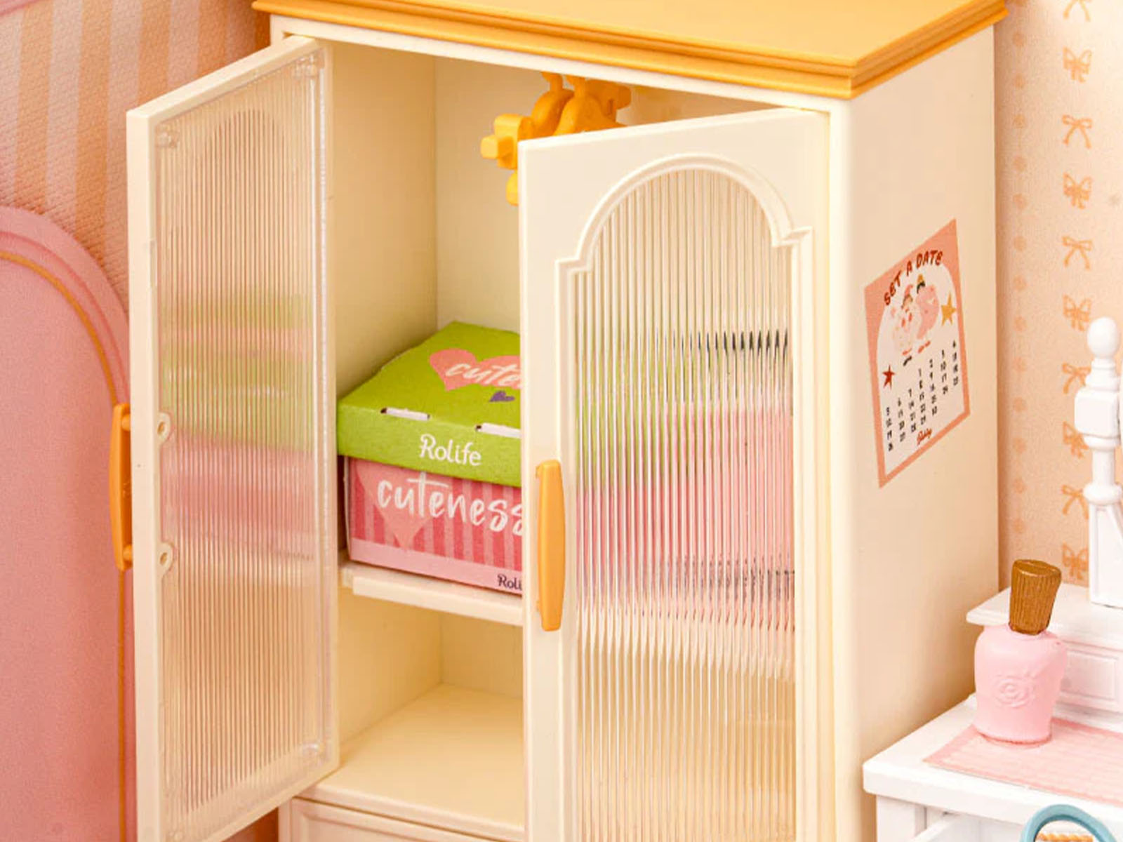 achat Maquette Adorable chambre rose - Robotime